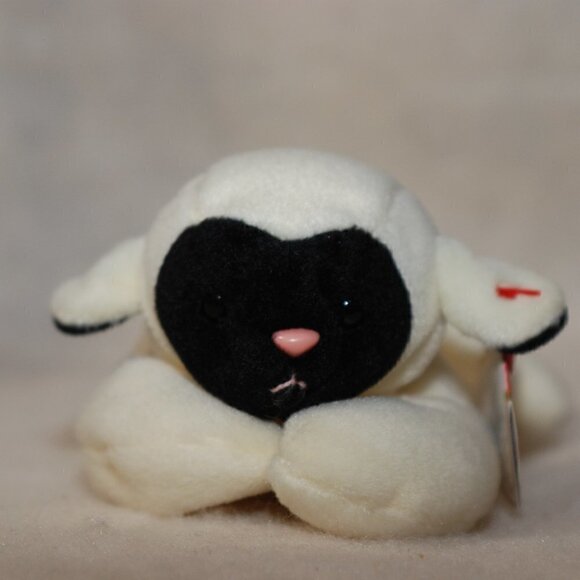 Chops NM RETIRED Ty Beanie Baby 4th Gen 1995 P.V.C. Pellets Style 4019 PERFECT - Picture 2 of 14